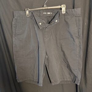 Old Navy Men's Flat Front Dark Navy Shorts Sz 40T